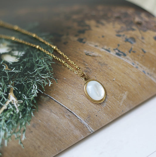 Mother of Pearl Power Necklace