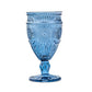 Romantic Pressed Glasses Vintage Blue