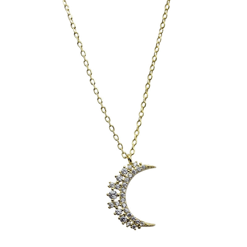 Mini Luna Necklace Gold