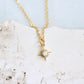 Opal Polaris Necklace Gold