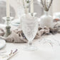 Romantic Pressed Glasses Clear